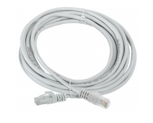 [Патч-корды, Патч-панели] ITK PC01-C5EU-5M-G Шнур коммутационный кат. 5Е UTP 5м серый GENERICA