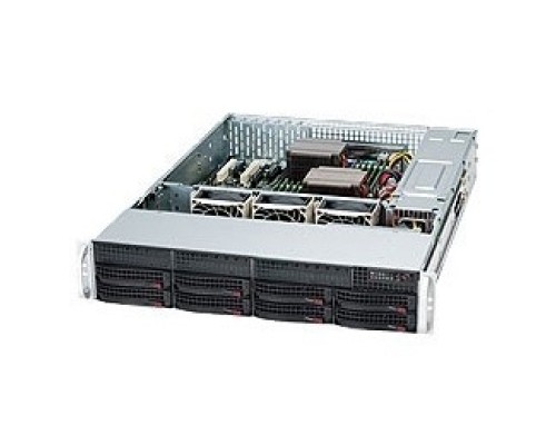 [Корпус] Supermicro CSE-825TQC-R1K03LPB Корпус компьютерный Black 2U SC825TQC SAS3 LP chassis w/ Red. 1000W PWS [CSE-825TQC-R1K03LPB]