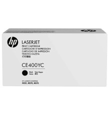 HP Картридж CE400YC лазерный черный  (белая корпоративная коробка)