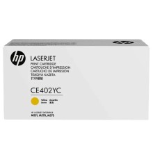 HP Картридж CE402YC лазерный желтый (белая корпоративная коробка)