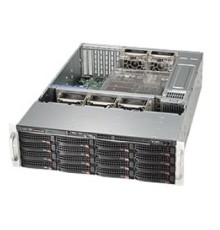 Supermicro CSE-836BE1C-R1K23B Корпус компьютерный Black 3U SC836 CSE W/Single SAS3 Expander Redund. 1.2KW