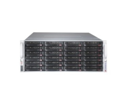 [Корпус] Supermicro CSE-847BE1C4-R1K23LPB Корпус компьютерный 4U SC847B LP CSE SAS3 Single Expander, 10K Fan 1200W PWS [CSE-847BE1C4-R1K23LPB]