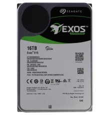 16TB Seagate Exos X16 (ST16000NM002G) {SAS 12Gb/s, 7200 rpm, 256mb buffer, 3.5