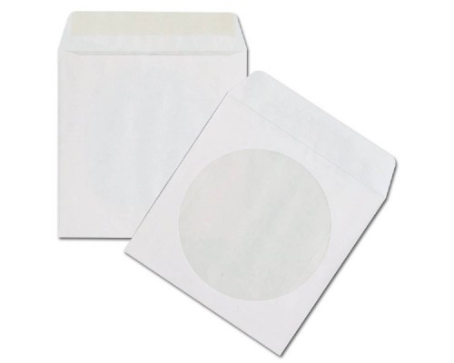 [Диск] Конверт бумажный с окном для CD