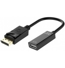 ORIENT Кабель-адаптер C316 4Kx2K DP1.2 M -> HDMI F, длина 0.2 метра, чёрный (30978)