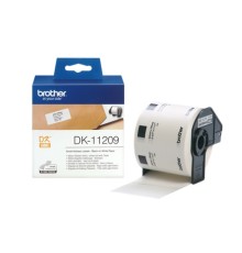 Brother DK11209 Наклейки адресные (29 x 62 мм), 800 штук в рулоне