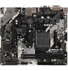 Asrock B450M-HDV R4.0 RTL {AMD B450, 2xDDR4, 2xPCI-Ex16, PCI-Ex1, D-SUB, HDMI, DVI, SATAIII+}
