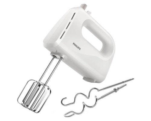 [Миксер] PHILIPS HR3705/00 Daily Collection Миксер, ручной, 300Вт, белый