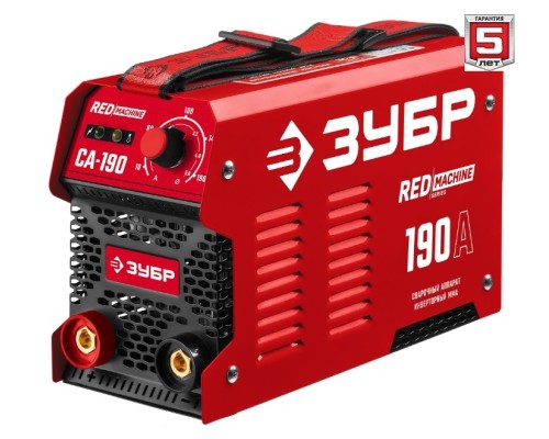 [Сварочное оборудование, Инверторы] ЗУБР [СА-190] Сварочный аппарат инверторный { 190 А }