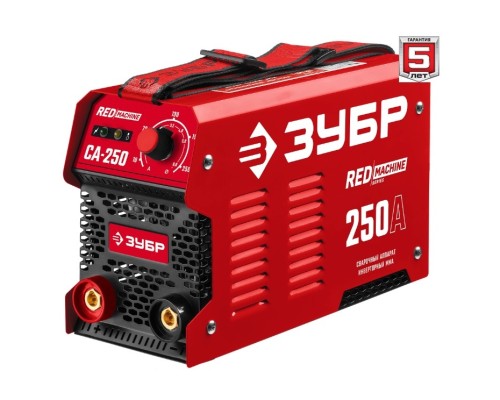 [Сварочное оборудование, Инверторы] ЗУБР [СА-250] Сварочный аппарат инверторный { 250 А }