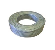 Gembird Кабель телефонный 100м (4-х жильный, 2 пары, плоский) серый/белый (TC1000S-100m)