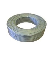 Gembird Кабель телефонный 100м (4-х жильный, 2 пары, плоский) серый/белый (TC1000S-100m)