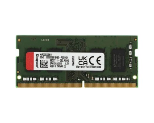 [Модуль памяти] Kingston DDR4 SODIMM 4GB KVR32S22S6/4 PC4-25600, 3200MHz, CL22