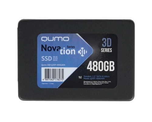 [накопитель] QUMO SSD 480GB QM Novation Q3DT-480GAEN {SATA3.0}