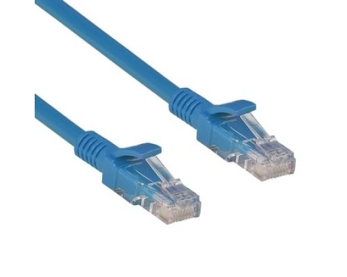 [Коммутационный шнур] Exegate EX282035RUS Патч-корд UTP-RJ45-RJ45-5e-5M-BL, UTP, cat.5e, 5м, синий
