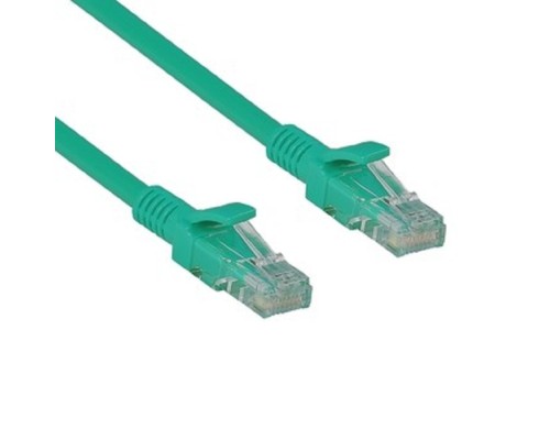 [Коммутационный шнур] Exegate EX282033RUS Патч-корд UTP-RJ45-RJ45-5e-5M-GN, UTP, cat.5e, 5м, зеленый