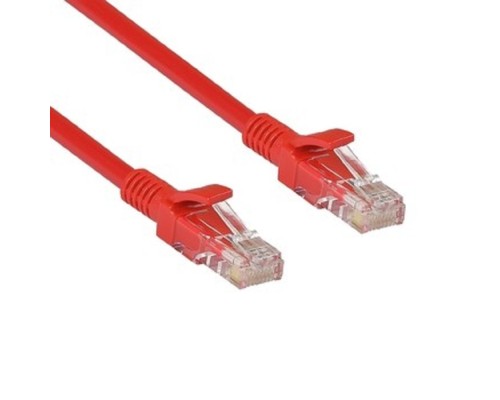 [Коммутационный шнур] Exegate EX282034RUS Патч-корд UTP-RJ45-RJ45-5e-5M-RD, UTP, cat.5e, 5м, красный