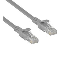 Exegate EX282002RUS Патч-корд медный UTP-RJ45-RJ45-C6-CU-0,5M-GY, UTP, cat.6, 0.5м, серый