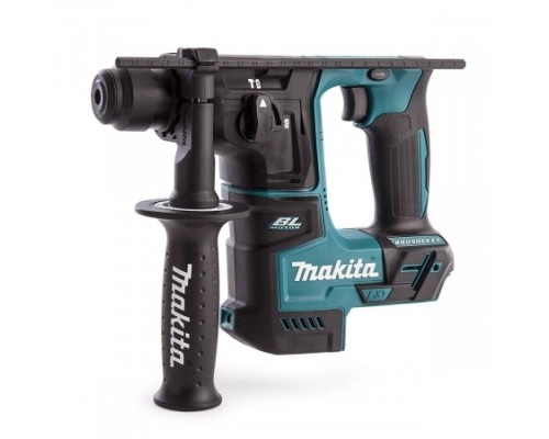 [Перфоратор] Makita DHR171Z Перфоратор аккумуляторный SDS+ [DHR182Z] { 18В,Li-ion,2реж,1.2Дж,0-4800ум,2.1 кг,кор,подсветка,бакк и зу }