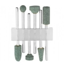 Набор STAYER: Насадки шлифовальные абразивные с оправкой, карбид кремния, 6шт (29921-H6)