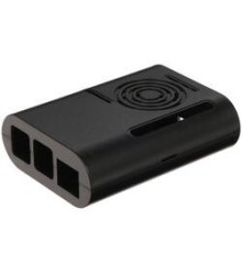 Raspberry Корпус  PI4, CaseRaspPI4, на винтах (Black) (44571/42571)
