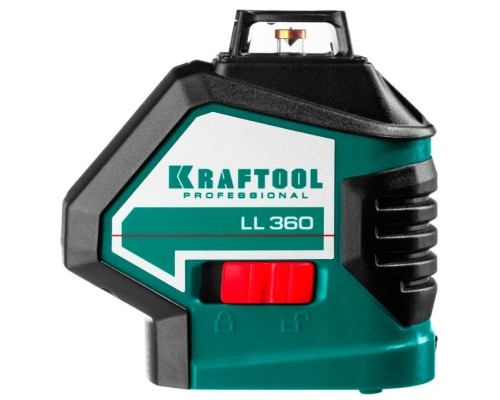 [Дальномер] KRAFTOOL LL360 нивелир лазерный, 2х360° , 20м/70м, IP54, точн. +/-0,2 мм/м, в коробке (34645)