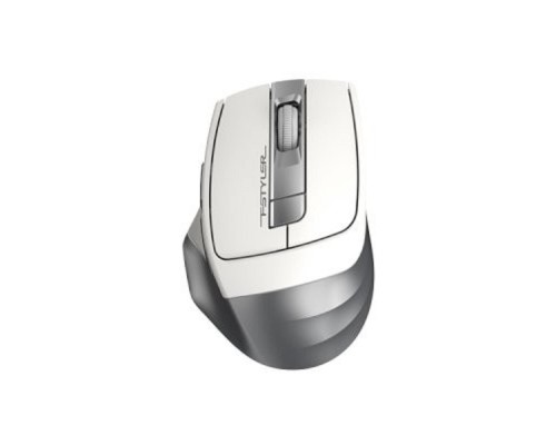 [Мышь] A-4Tech Мышь Fstyler FG35 silver/white optical (2000dpi) cordless USB (6but)  [1192136]
