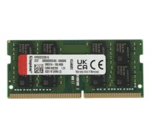 Kingston DDR4 SODIMM 16GB KVR32S22D8/16 PC4-25600, 3200MHz, CL22