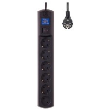 MOST Сетевой фильтр Most HV6 2м (6 розеток), черный {734120}