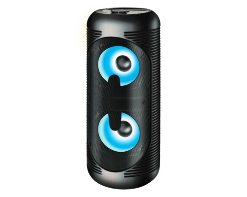 [Колонки Ginzzu] Ginzzu GM-210  Акустическая система, Midi RGB/BT/USB/TF/FM/ДУ