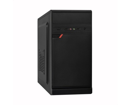 [Корпуса] Exegate EX283058RUS Корпус Minitower ExeGate BAA-106 Black, mATX, <AAA400, 80mm>, 2*USB, Audio