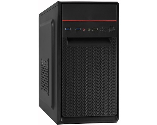 [Корпуса] Exegate EX283063RUS Корпус Minitower ExeGate BAA-107U Black, mATX, <AAA450, 80mm>, 1*USB+2*USB3.0, Audio