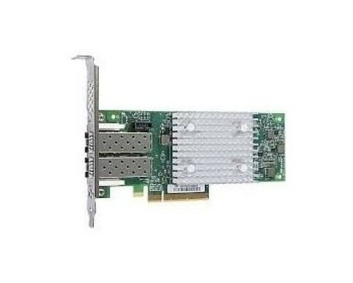 [DELL Опции к серверам] QLogic 32Gb Dual Port FC HBA, PCIe Gen3 x8, SR LC multi-mode optic (QLE2742-SR-CK)