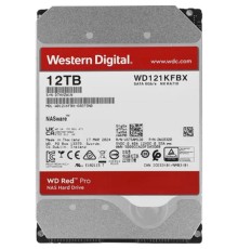 12TB WD Red Pro (WD121KFBX) {Serial ATA III, 7200- rpm, 256Mb, 3.5