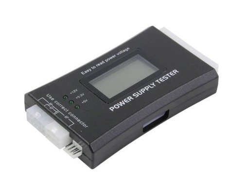 [Аксессуар] Espada E-RPV7 Тестер БП, ATX 20/24+4+6+8pin - цифровая индикация (41807)