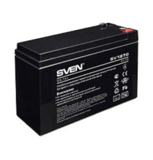 Sven SV1270 (12V 7Ah) батарея аккумуляторная {каждая батарейка в отдельном прозрачном пакете}