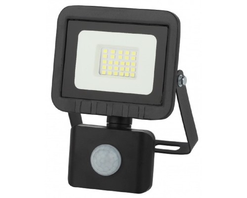 [Прожекторы, светильники для уличного освещения] ЭРА Б0043585 Прожектор светодиодный LPR-041-2-65K-020  20Вт 1600Лм 6500К датчик движ регулир