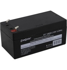 Exegate EX282958RUS Аккумуляторная батарея DT 12032 (12V 3.2Ah, клеммы F1)