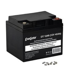 Exegate EX282976RUS Аккумуляторная батарея DT 1240 (12V 40Ah, под болт М5)