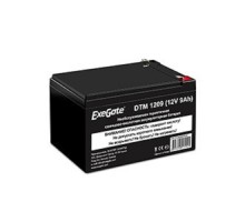 Exegate EX282966RUS Аккумуляторная батарея DTM 1209 (12V 9Ah, клеммы F2)