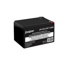 Exegate EX282964RUS Аккумуляторная батарея GP1272 (12V 7.2Ah 1227W, клеммы F2)