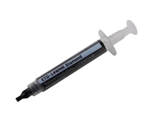 [Термопаста] Exegate EX282339RUS Термопаста ETD-14WMK Daimond, шприц с лопаткой, 2г