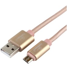 Cablexpert Кабель USB 2.0 CC-U-mUSB01Gd-1.8M AM/microB, серия Ultra, длина 1.8м, золотой, блистер