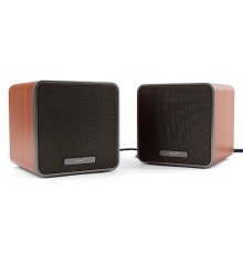 Gembird SPK-206, дерево, коричневый, 5 Вт, регулятор громкости, USB-питание