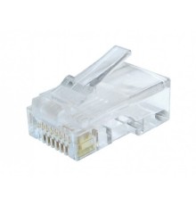 Gembird Вилка RJ-45 (8P8C) универсальная кат.6, контакты 30 микрон (100 шт.) (LC-8P8C-002)