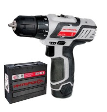 ИНТЕРСКОЛ ДА-12ЭР акк. дрель-шуруп ПРОМО [434.2.2.20] { 12В, Li-ion, 2 аккум., 2Ач }