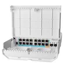 MikroTik CRS318-1Fi-15Fr-2S-OUT Коммутатор 15FR with RouterOS L5 license