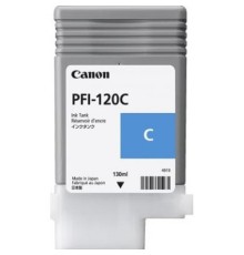 Canon PFI-120C 2886C001  Картридж для  TM-200/TM-205/TM-300/TM-305, 130 мл. голубой