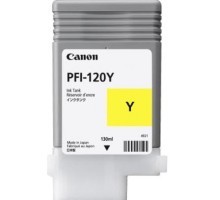 Canon PFI-120Y 2888C001  Картридж для  TM-200/TM-205/TM-300/TM-305, 130 мл. жёлтый