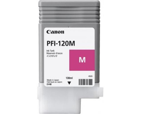 [Расходные материалы] Canon PFI-120M 2887C001  Картридж для  TM-200/TM-205/TM-300/TM-305, 130 мл. пурпурный